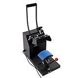 HPDTZ Hitzepresse, Heat Press Transferpresse Bügelpresse für Hüte mit...