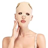 REQAG 1pcs Face Lifting Maske, V-Linie Maske, Doppelkinn-Hebegürtel...