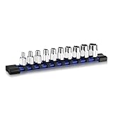 WORKPRO 1/4' Steckschlüsselsatz 10-teilig, Sechskant Stecknuss Set 4-13 mm...