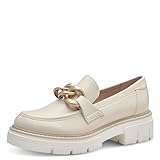 MARCO TOZZI Damen 2-24705-42 Loafer, Cream Gold, 39 EU