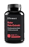 Roter Reis-Extrakt, 2,9 mg Monacolin K pro Tablette, 540 Tabletten | mit...