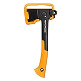 Fiskars X-Series X14 Universal-Axt, XS, Länge 35,5 cm, Kopfgewicht 529 g,...