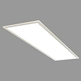 BRILONER – Deckenleuchte, LED Panel, Bürolampe, Deckenlampe,...