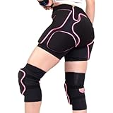 BelugaDesign Padded Shorts Knee Set | Damen Wintersport Ski Snowboard 3D...