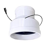 SUMMITDRAGON ABS Kunststoff Inline Abgabventilator Abnehmbar 75 Mm Bis 110...