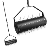 Ricyea Rasenbelüfter Manuell, Aerifizierer für Rasen, Rasenlüfter...