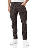 G-STAR RAW Men's Pants Rovic Zip 3D Regular Tapered Pants, Grau (raven...