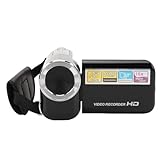 UPALDHOU Digitaler Camcorder, 16 MP, 1080P, 16-facher Digitalzoom, 2,0 Zoll...
