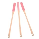 Homoyoyo 3 Stück Weicher Fußschrubber mit Langem Stiel Weiche Gummi...