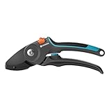 Gardena PremiumCut Pro Gartenschere, Amboss-Schnitt, für trockenes Holz,...