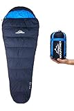 MOUNTREX® Schlafsack - Kleines Packmaß & Ultraleicht (760g) - Outdoor...