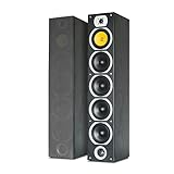 Fenton SHFT57B Standlautsprecher Paar 600 Watt Passiv Floorstanding Hi-fi...