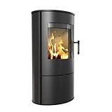 KRATKI Kaminofen aus Stahl Rollo bereit Satz Ø 150 7 kW mit...