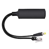 HNsdsvcd Poes Adapterkabel RJ45 DC5.5x2.1mm Strom Über Ethernet Adapter...