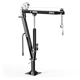 Wiltec Pickup Kran Ladekran 1800 mm Höhe, 900 kg Traglast und 360°...