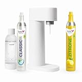 Sparpaket: Mysoda Woody - Wassersprudler aus erneuerbarem Holzkomposit mit...
