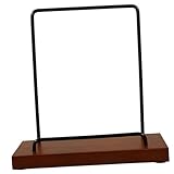 DIYEAH Holz Schallplattenständer Vertikaler Schreibtisch Organizer...