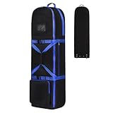 Golf Reisetasche - Flug Gepäck Organizer Mit Rollen - Faltbar Tragbar Golf...