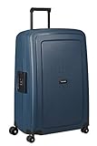 Samsonite S'Cure Eco - Spinner L Koffer, 75 cm, 102 L, TSA-geprüft , Blau...