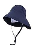 crazy4sailing Unisex Südwester Storm atmungsaktiv Regenhut Krempe...