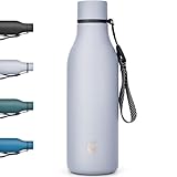 CodiCile Edelstahl Trinkflasche Thermobecher 550ml, BPA-freie Thermo...