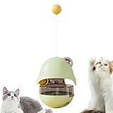 Engaging Cat Treat Feeder | Interactive Ball Toy for Cats | Cat Treat...