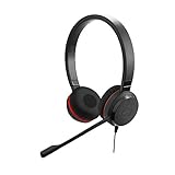 Jabra Evolve 30 MS Stereo-Headset - von Microsoft zertifizierter Kopfhörer...