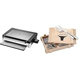 WMF Lono Elektro Tischgrill mit Glasdeckel, beschichtete Grillplatte, 2200...