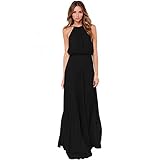 KOEMCY Damen Kleider Cocktailkleider Elegant Blusekleid Sexy Kleid Knielang...