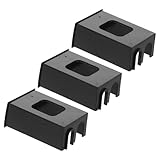 BESTonZON 3 Stück Pickup Batteriebox für Akustikgitarre Kunststoff...
