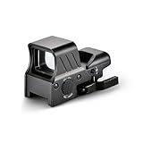 AOMEKIE Rotpunktvisier Zielfernrohr Taktisch 4 Absehen Grün & Rot...