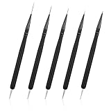 5 Stück Nagelkunst Pinsel Liner Brushes und Dotting Tool Set Malkunst...