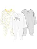 Simple Joys by Carter's Unisex Baby 3-Pack Neutral Sleep and Play...