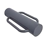 Wiltec Pfahlramme Ø 165 mm Handramme aus Stahl, Pfostenramme mit 2...