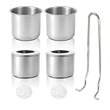 kwoifioy Ethanolbrenner Set Aus Edelstahl Bioethanol Brennkammer...