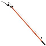 Deuba® Teleskop Astsäge 2in1 Nylon Seilzug max. Arbeitshöhe 4 Meter...