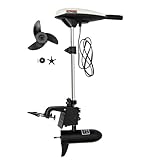 12V Elektromotor Außenborder,Außenbordmotor 65LBS Elektro Bootsmotor...