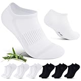 Cirorld Bambus Sneaker Socken Damen Herren 39-42 43-46,6 Paar Atmungsaktive...