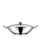 WMF Party Taiwan Wokpfanne Induktion 36 cm, Wok mit Deckel und...