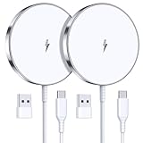 Mag-Safe Ladegerät Wireless Charger iPhone, 15W Schnell Apple induktive...