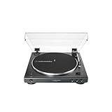 Audio-Technica LP60XBTBK Vollautomatischer Stereo-Plattenspieler mit...
