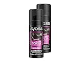 SYOSS Ansatz Retoucher Kaschierspray Schwarz Stufe 1 (120 ml), Ansatzspray...