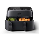 Philips Airfryer Dual Basket 3000 Series, 9L, 2 Körbe, 2 Gerichte...