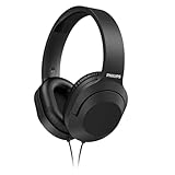 Philips Audio TAH2005BK/00 Over-Ear Stereo Kopfhörer mit Kabel (2-m-Kabel,...