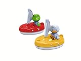 AquaPlay - 2 Segelboote + 2 Figuren - Zubehör für AquaPlay Wasserbahnen...