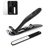 WPPQWP Nagelknipser für Senioren Dicke Nägel mit Feile, Nail Clipper mit...