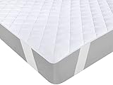 Utopia Bedding Gesteppte Matratzenauflage 140 x 200 cm, Weicher...