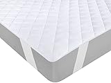 Utopia Bedding Gesteppte Matratzenauflage 180 x 200 cm, Weicher...