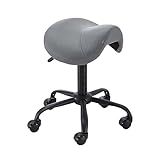 BüRo Hocker Zeichenstuhl Sattelhocker Stuhl - Ergonomischer 43 cm - 53 cm...