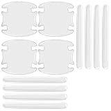 YIXUEERWSY 12 Stück Auto Türgriff Schutzfolie Transparent Lackschutzfolie...